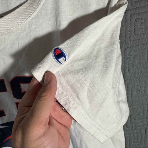 Champion T-Shirt Men Size Medium White UTSA San Antonio Short Sleeve - Picture 3 of 8